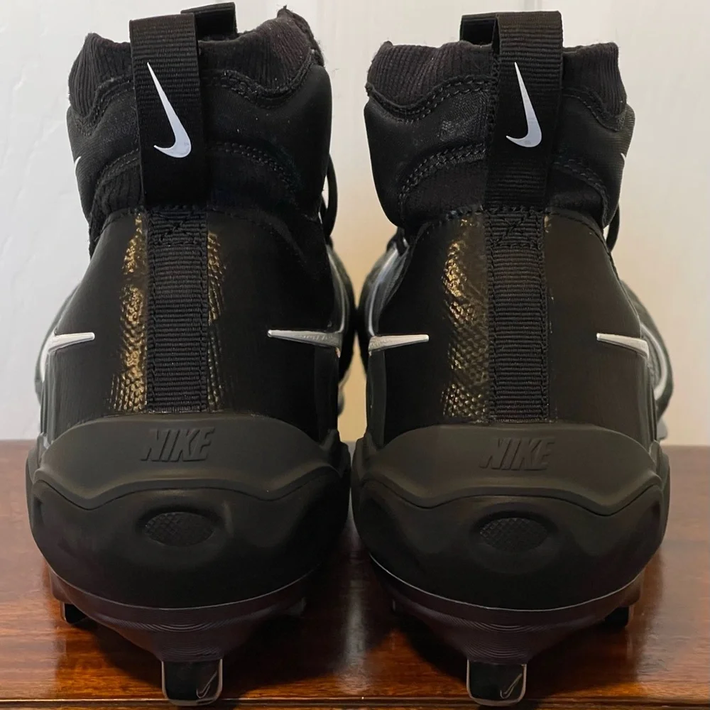 Nike Alpha Huarache NXT Black Grey Baseball Cleats DJ6517-010 Sz 7.5 NEW - Picture 5 of 9